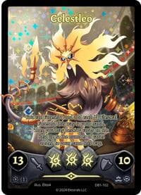 Celestleo (Box Topper) - Daybreak [First Edition] - Elestrals card
