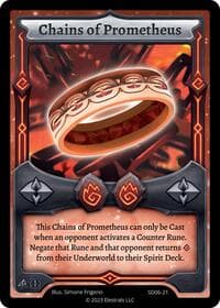 Chains of Prometheus - Kryoscorch Starter Deck [First Edition] - Elestrals card