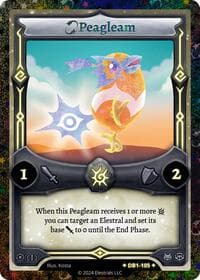 Peagleam (Alternative Art) - Daybreak [First Edition] - Elestrals card