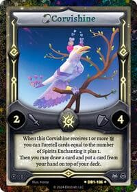 Corvishine (Alternative Art) - Daybreak [First Edition] - Elestrals card