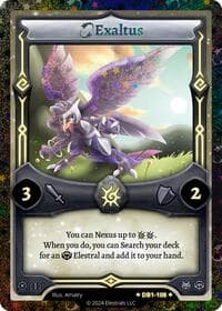 Exaltus (Alternative Art) - Daybreak [First Edition] - Elestrals card