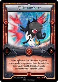 Hummbust (Serialized) - Daybreak [First Edition] - Elestrals card