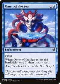 Omen of the Sea - The List Reprints - Magic: The Gathering card
