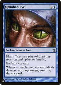 Ophidian Eye - The List Reprints - Magic: The Gathering card