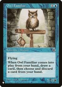 Owl Familiar - The List Reprints - Magic: The Gathering card
