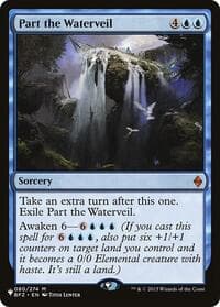 Part the Waterveil - The List Reprints - Magic: The Gathering card