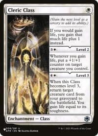 Cleric Class - The List Reprints - Magic: The Gathering card