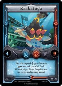 Krakatuga - Majesea Starter Deck [First Edition] - Elestrals card