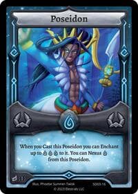 Poseidon - Majesea Starter Deck [First Edition] - Elestrals card