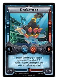 Krakatuga - Majesea Starter Deck [Kickstarter Edition] - Elestrals card
