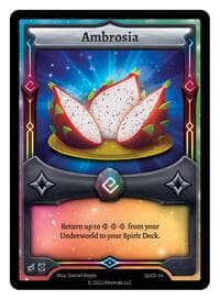 Ambrosia - Majesea Starter Deck [Kickstarter Edition] - Elestrals card