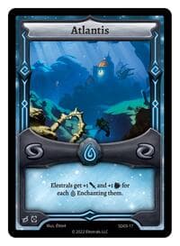 Atlantis - Majesea Starter Deck [Kickstarter Edition] - Elestrals card