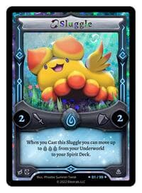 Sluggle (Serialized) - Majesea Starter Deck [Kickstarter Edition] - Elestrals card