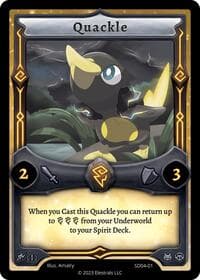 Quackle - Ohmperial Starter Deck [First Edition] - Elestrals card