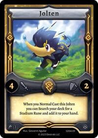 Jolten - Ohmperial Starter Deck [First Edition] - Elestrals card