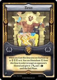 Zeus - Ohmperial Starter Deck [First Edition] - Elestrals card
