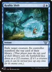 Reality Shift (NEC) - The List Reprints - Magic: The Gathering card