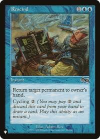 Rescind - The List Reprints - Magic: The Gathering card
