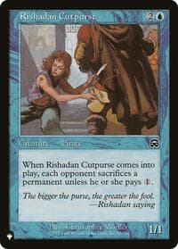 Rishadan Cutpurse - The List Reprints - Magic: The Gathering card