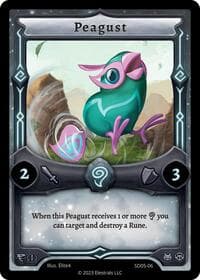 Peagust - Penterror Starter Deck [First Edition] - Elestrals card