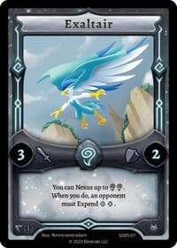 Exaltair - Penterror Starter Deck [First Edition] - Elestrals card