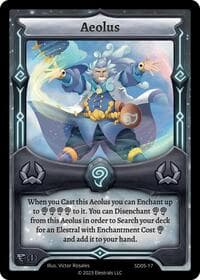 Aeolus - Penterror Starter Deck [First Edition] - Elestrals card