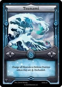 Tsunami - Penterror Starter Deck [First Edition] - Elestrals card