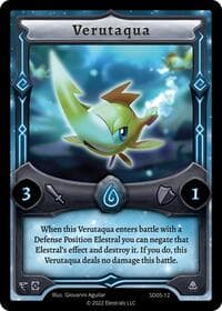Verutaqua - Penterror Starter Deck [Kickstarter Edition] - Elestrals card