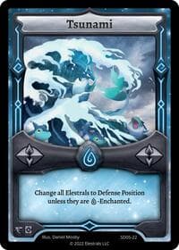 Tsunami - Penterror Starter Deck [Kickstarter Edition] - Elestrals card
