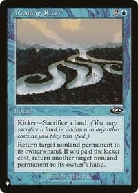 Rushing River - The List Reprints - Magic: The Gathering card