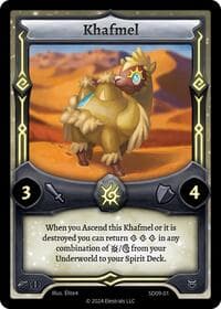 Khafmel - Pharogeist Starter Deck [First Edition] - Elestrals card