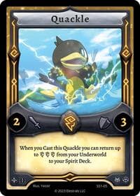 Quackle - Shattered Stars Chapter 1 [SS1] - Elestrals card