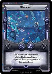 Blizzard - Shattered Stars Chapter 1 [SS1] - Elestrals card