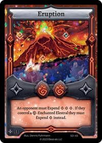 Eruption - Shattered Stars Chapter 1 [SS1] - Elestrals card