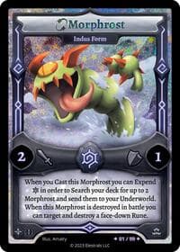 Morphrost - Indus Form (Serialized) - Shattered Stars Chapter 1 [SS1] - Elestrals card