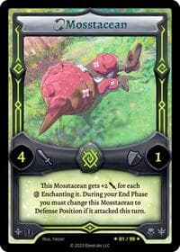 Mosstacean (Serialized) - Shattered Stars Chapter 1 [SS1] - Elestrals card
