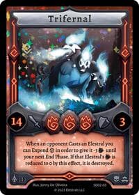 Trifernal - Trifernal Starter Deck [First Edition] - Elestrals card