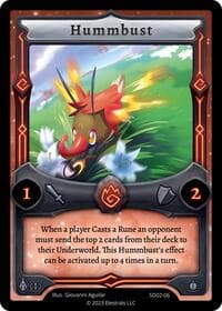 Hummbust - Trifernal Starter Deck [First Edition] - Elestrals card