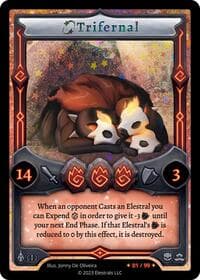 Trifernal (Serialized) - Trifernal Starter Deck [First Edition] - Elestrals card