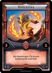 Volcaries - Trifernal Starter Deck [Kickstarter Edition] - Elestrals card