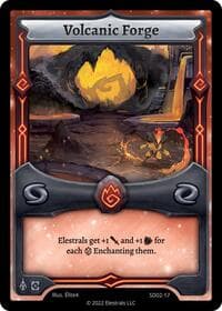 Volcanic Forge - Trifernal Starter Deck [Kickstarter Edition] - Elestrals card