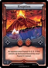 Eruption - Trifernal Starter Deck [Kickstarter Edition] - Elestrals card