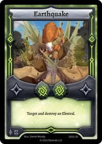 Earthquake - Trifernal Starter Deck [Kickstarter Edition] - Elestrals card