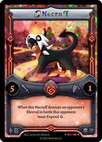 Necruff (Serialized) - Trifernal Starter Deck [Kickstarter Edition] - Elestrals card