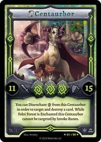 Centaurbor (Serialized) - Centaurbor Starter Deck [First Edition] - Elestrals card