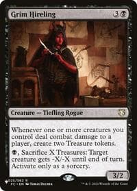 Grim Hireling - The List Reprints - Magic: The Gathering card