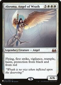 Akroma, Angel of Wrath - The List Reprints - Magic: The Gathering card