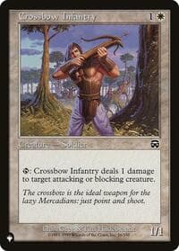 Crossbow Infantry - The List Reprints - Magic: The Gathering card
