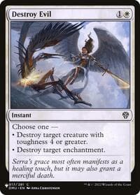 Destroy Evil - The List Reprints - Magic: The Gathering card