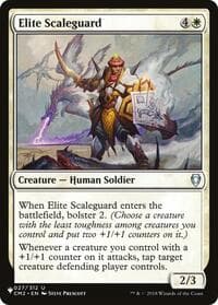 Elite Scaleguard - The List Reprints - Magic: The Gathering card
